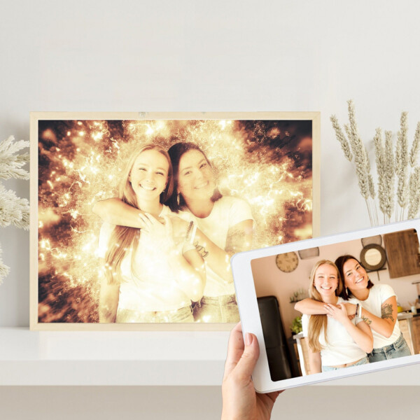 Personalisiertes Poster | Digitales Individuelles Foto | Rasterbild | Geschenk zum Geburtstag | Benutzerdefiniertes Bild | Fotogeschenke – Bild 1