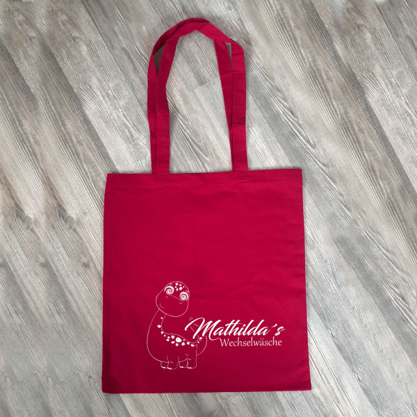 Personalisierte Baumwolltasche, Stoffbeutel, 100% Baumwolle, Geschenk, Geschenkidee, Kindergarten, Schule, Wechselwäsche – Bild 3
