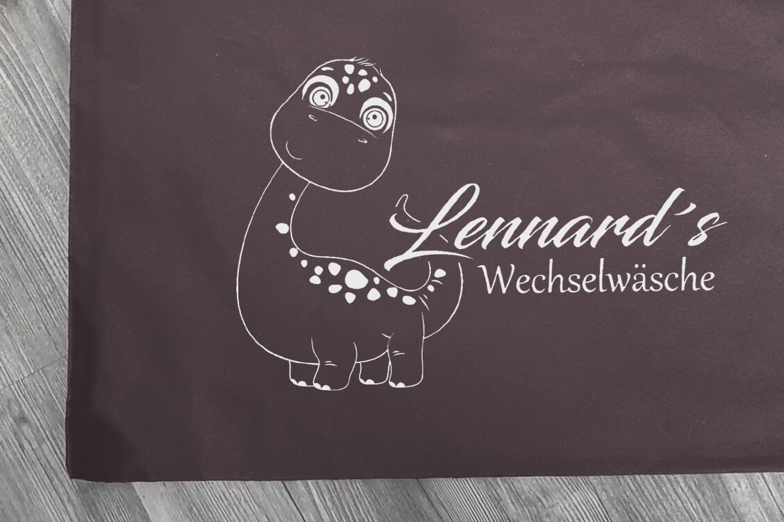 Personalisierte Baumwolltasche, Stoffbeutel, 100% Baumwolle, Geschenk, Geschenkidee, Kindergarten, Schule, Wechselwäsche – Bild 5
