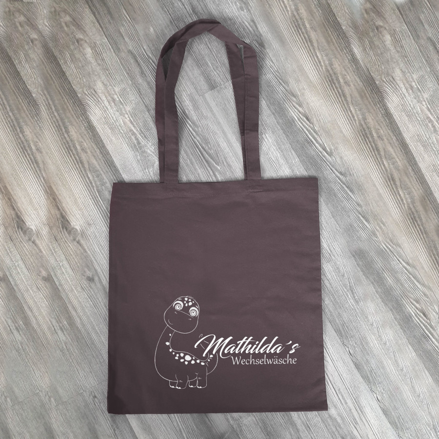 Personalisierte Baumwolltasche, Stoffbeutel, 100% Baumwolle, Geschenk, Geschenkidee, Kindergarten, Schule, Wechselwäsche