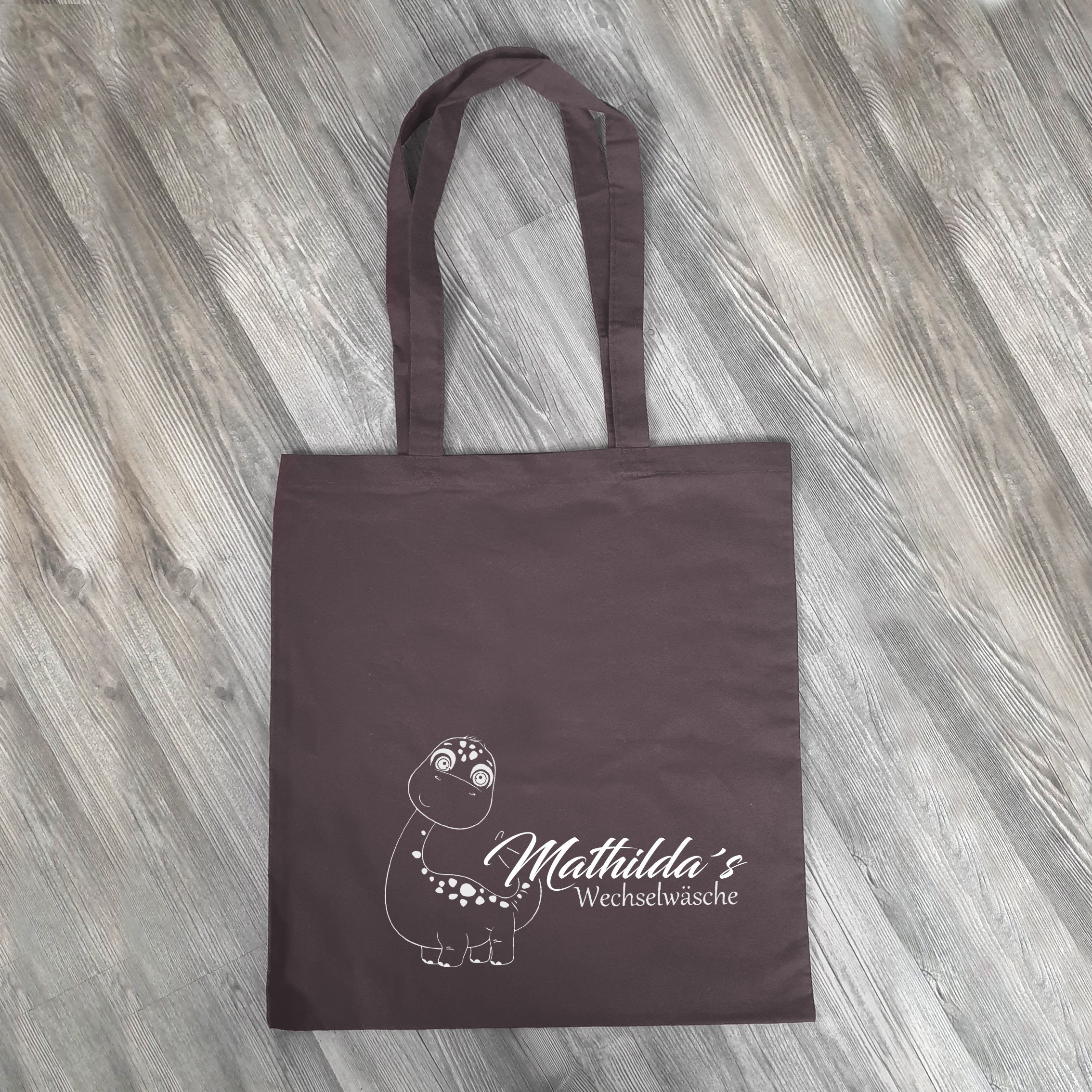 Personalisierte Baumwolltasche, Stoffbeutel, 100% Baumwolle, Geschenk, Geschenkidee, Kindergarten, Schule, Wechselwäsche – Bild 4