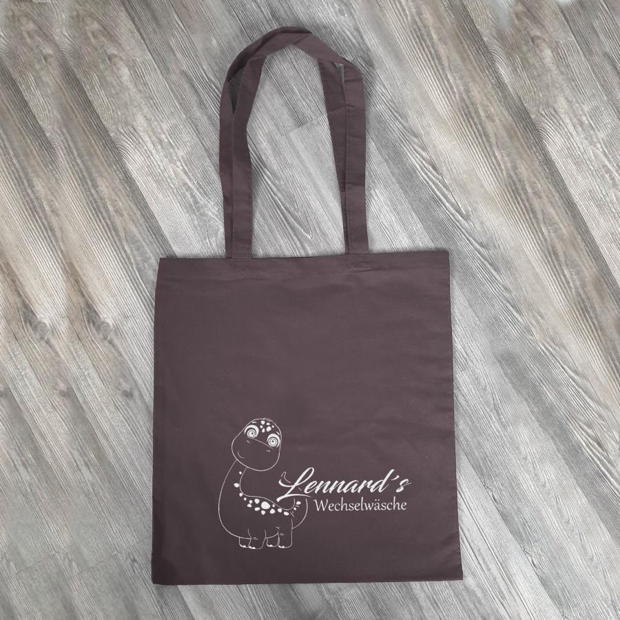 Personalisierte Baumwolltasche, Stoffbeutel, 100% Baumwolle, Geschenk, Geschenkidee, Kindergarten, Schule, Wechselwäsche