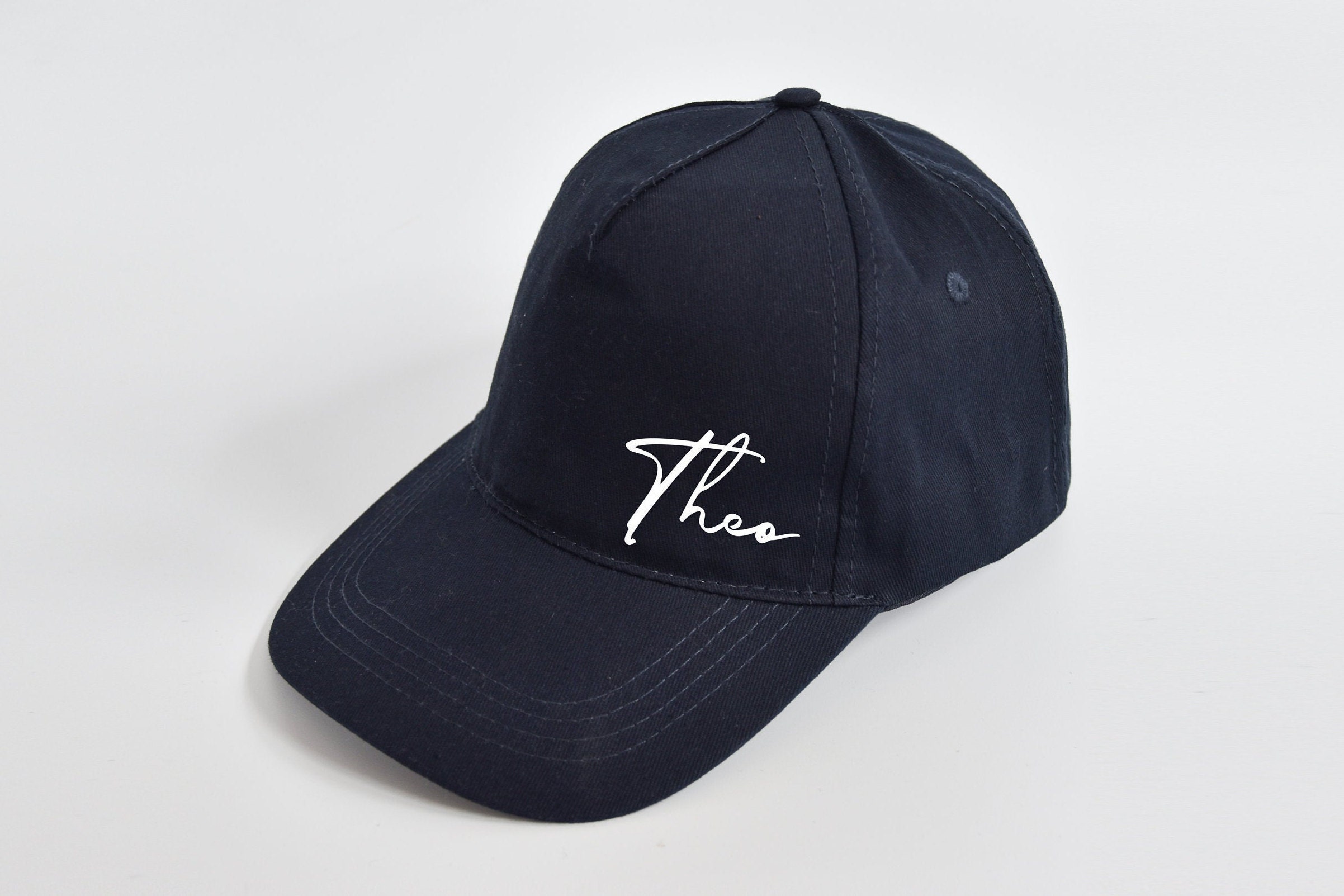 Kinder Cap personalisiert | Basecap | Baseballcap | Cappy | Blaue Mütze mit Namen | Personalisierte Cap | Kindermütze – Bild 2