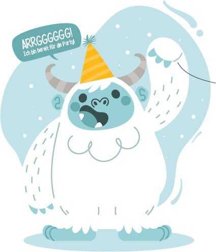 Digitale Einladung mit Foto zum Monster Geburtstag - Karte - Whats App, EMail oder zum ausdrucken - Party - Einladungskarte - Personalisiert – Bild 4