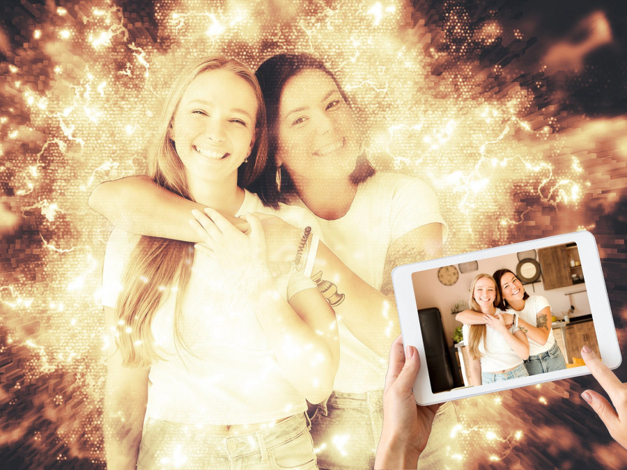 Personalisiertes Poster | Digitales Individuelles Foto | Rasterbild | Geschenk zum Geburtstag | Benutzerdefiniertes Bild | Fotogeschenke