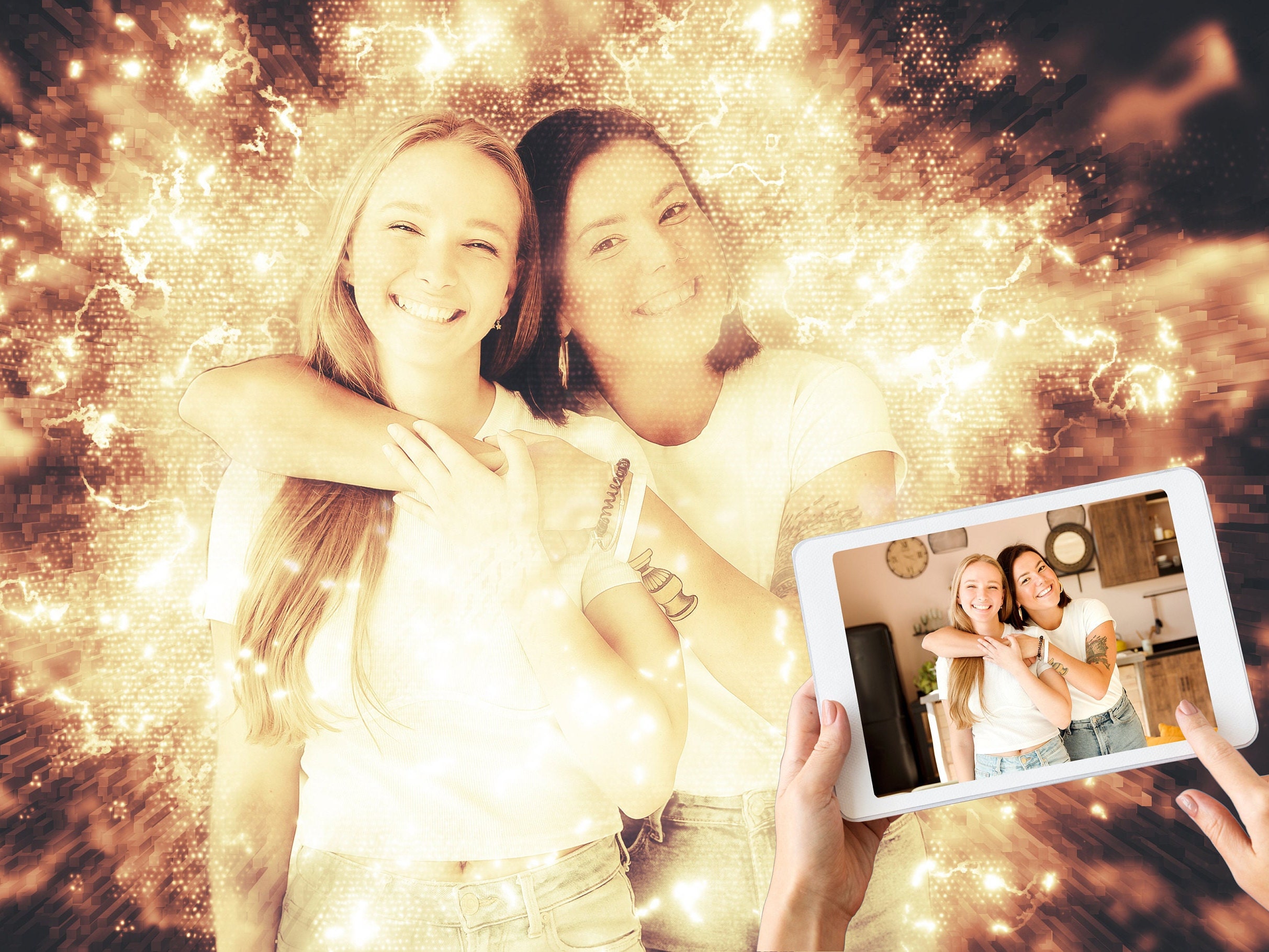 Personalisiertes Poster | Digitales Individuelles Foto | Rasterbild | Geschenk zum Geburtstag | Benutzerdefiniertes Bild | Fotogeschenke – Bild 4