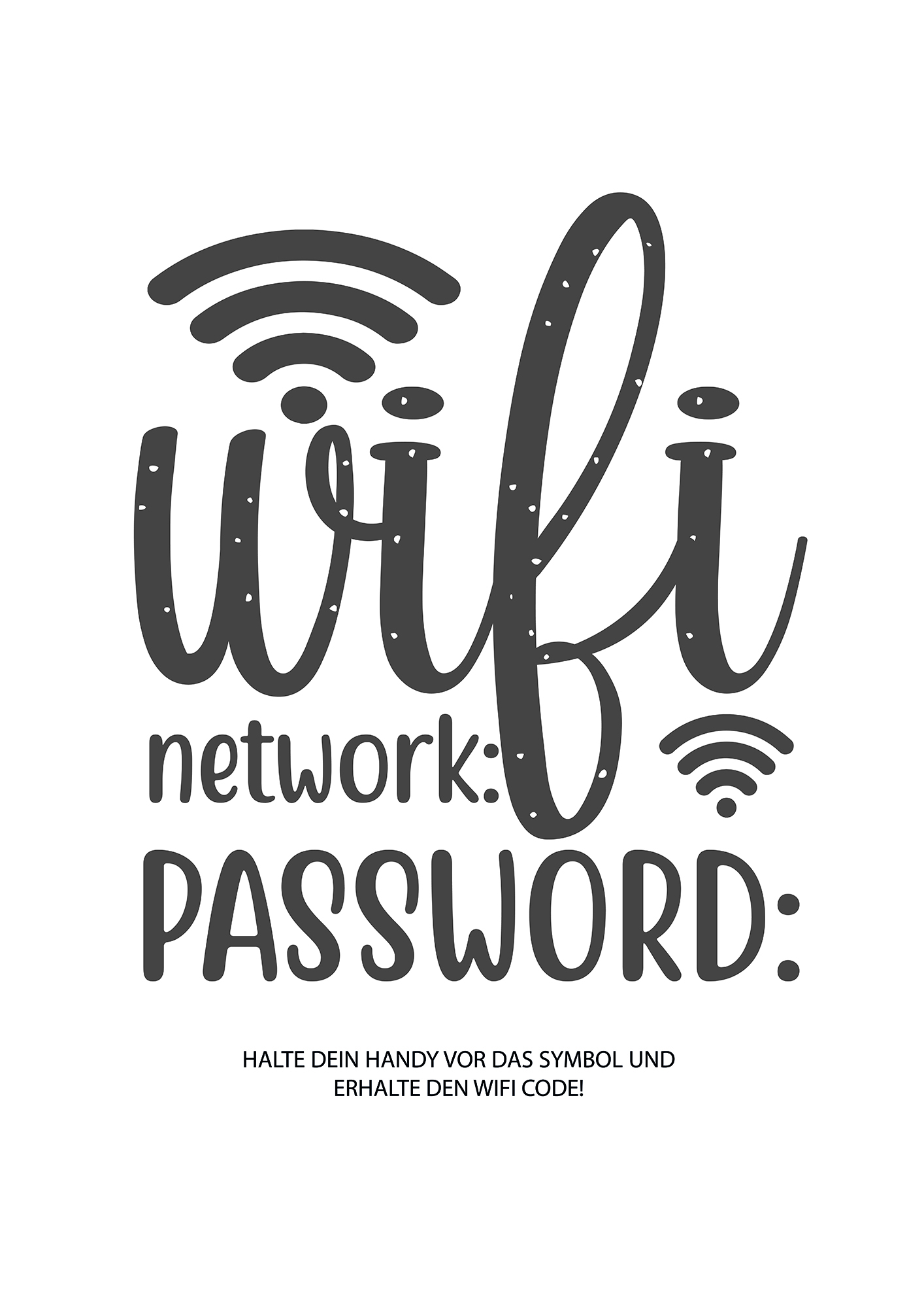 „WiFi Password“ – Dein stylischer WLAN-Zugang mit NFC-Magie – Bild 3