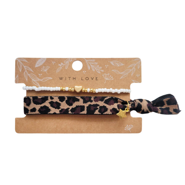 With Love Armband-Set: Wilder Leo-Look trifft auf zarte Eleganz – Bild 9