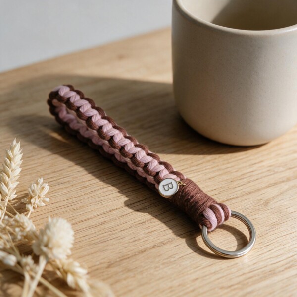 Dein personalisierter Makramee-Schlüsselanhänger - Handmade mit Herz – Bild 11