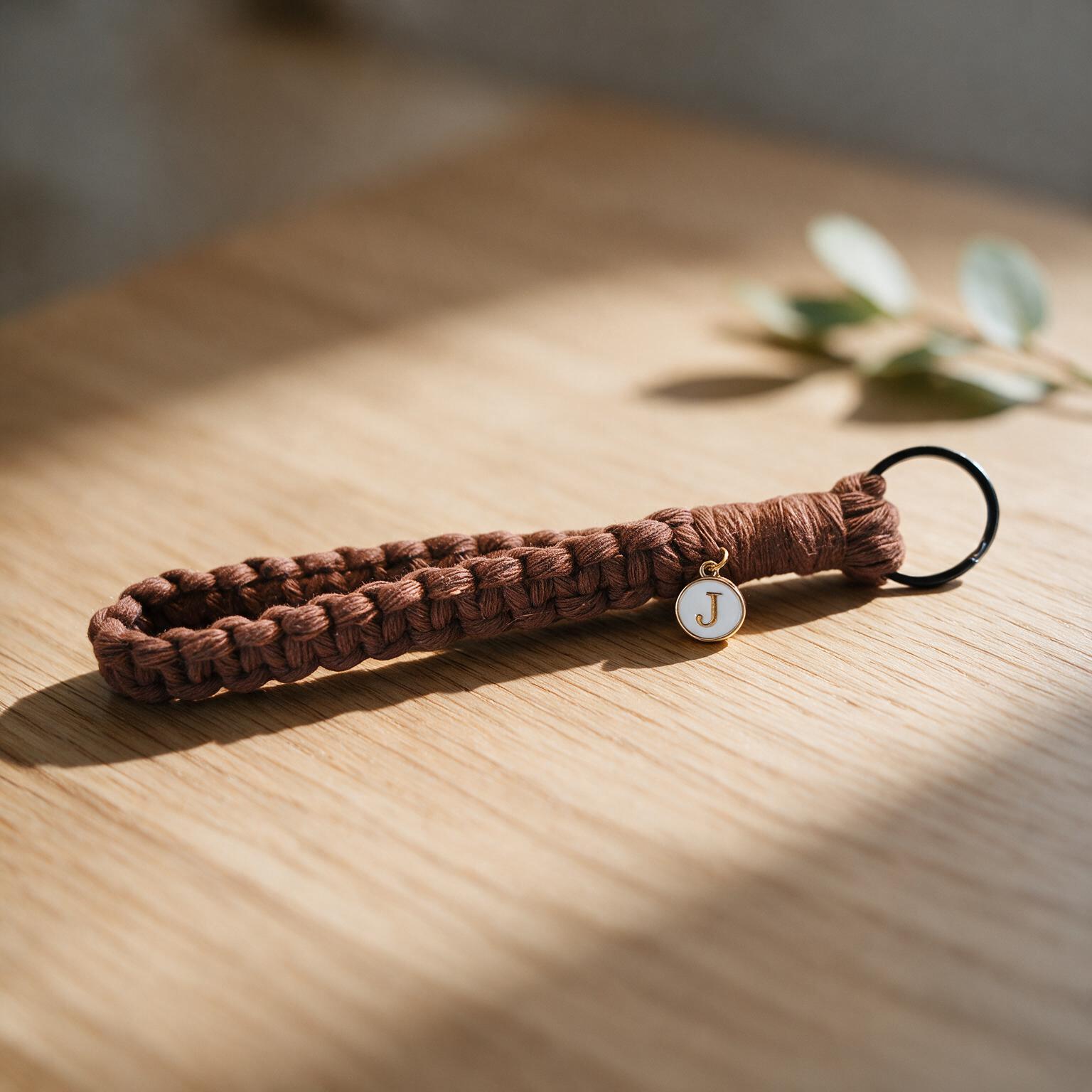 Dein personalisierter Makramee-Schlüsselanhänger - Handmade mit Herz – Bild 6