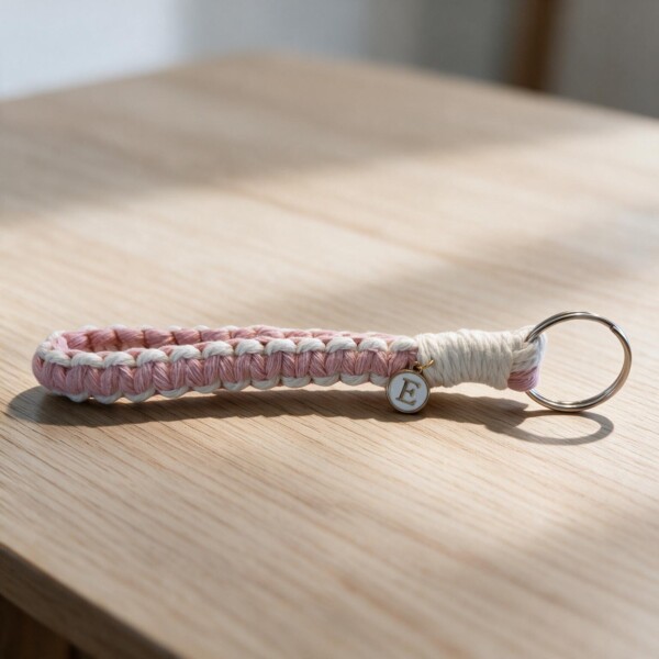 Dein personalisierter Makramee-Schlüsselanhänger - Handmade mit Herz – Bild 8