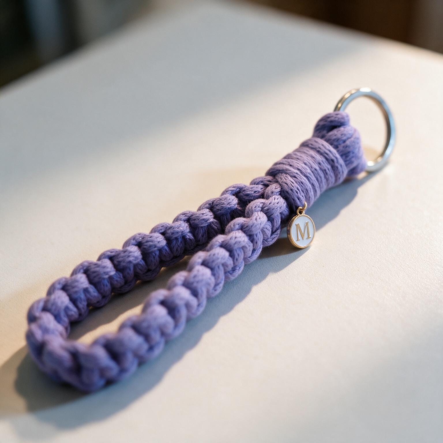 Dein personalisierter Makramee-Schlüsselanhänger - Handmade mit Herz – Bild 17