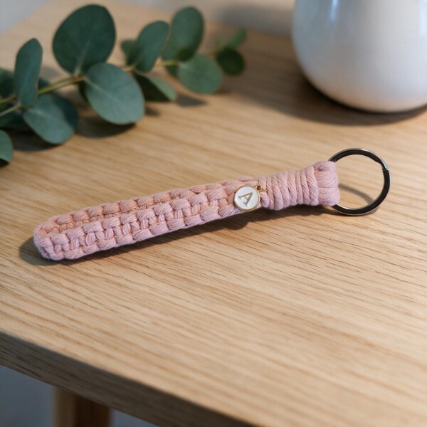 Dein personalisierter Makramee-Schlüsselanhänger - Handmade mit Herz – Bild 23