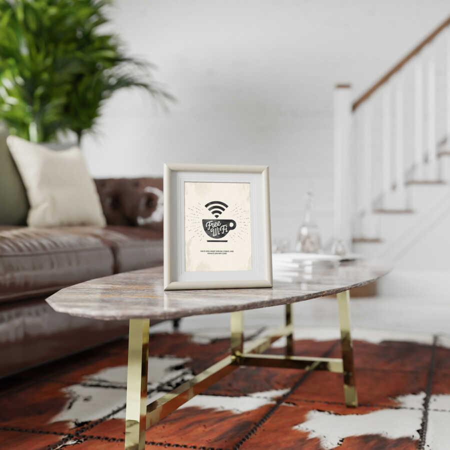 „Free WiFi“ – Dein stylischer WLAN-Zugang mit NFC-Magie