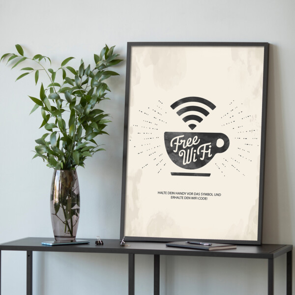 „Free WiFi“ – Dein stylischer WLAN-Zugang mit NFC-Magie – Bild 1